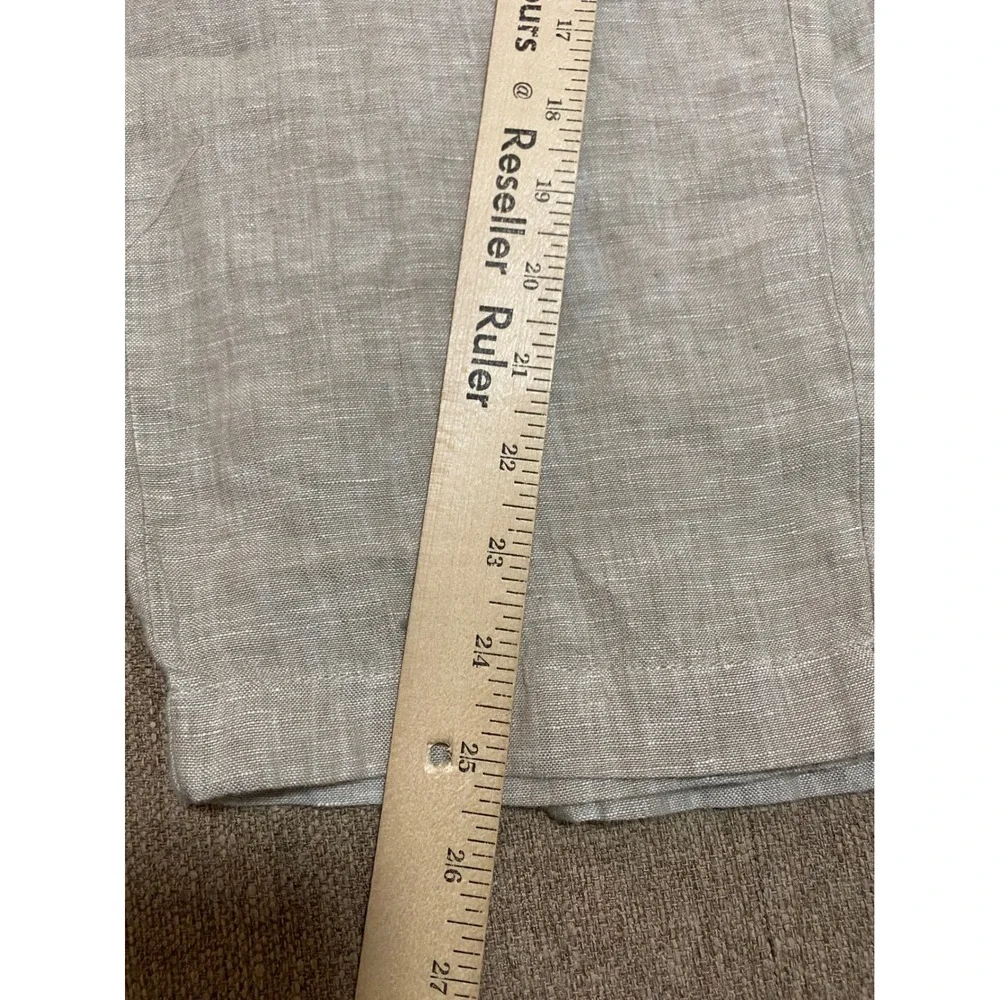 Quince 100% European Linen Pants Womens S Flax Beige Straight Leg Minimalist